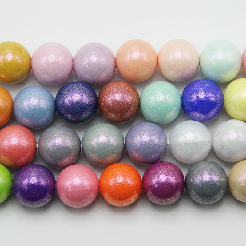 Cuentas de color de dulces de Silicone de 100 piezas al por mayor de 15 mm